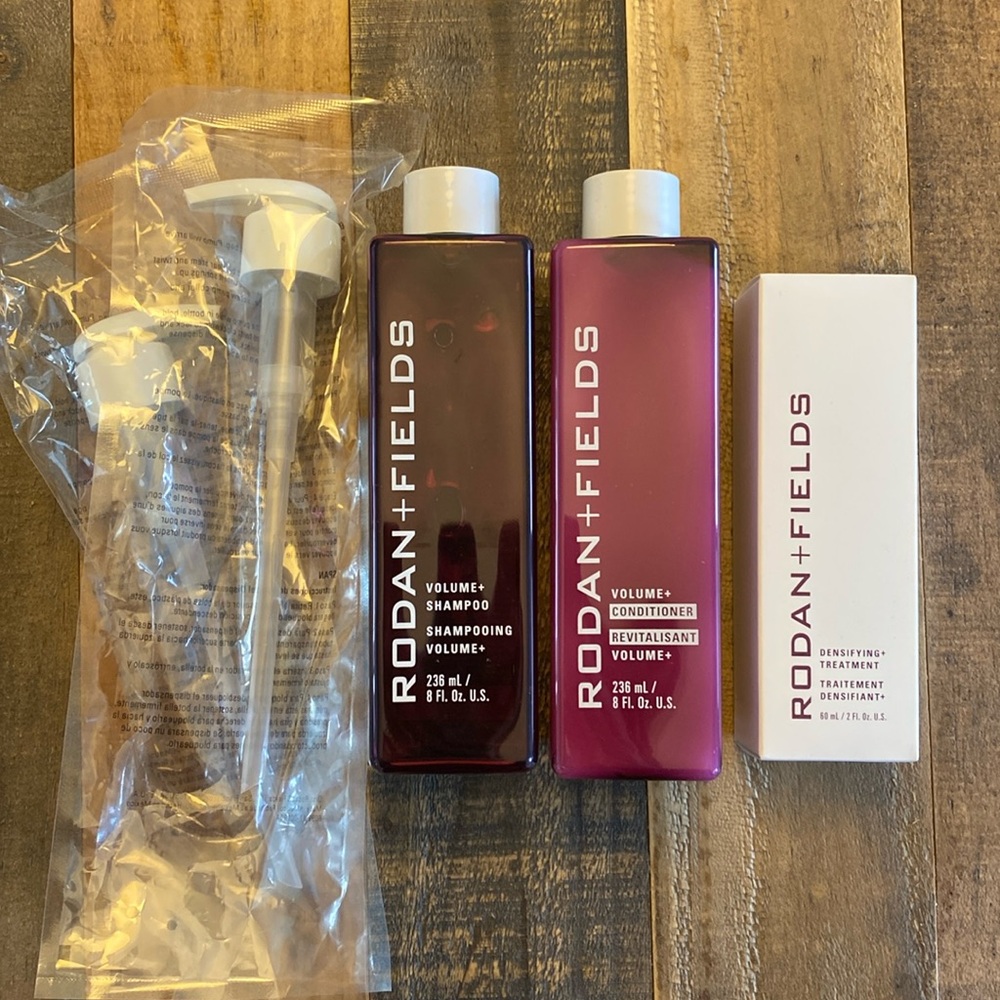 R+F VOLUME+ Regimen Hair Shampoo Conditioner